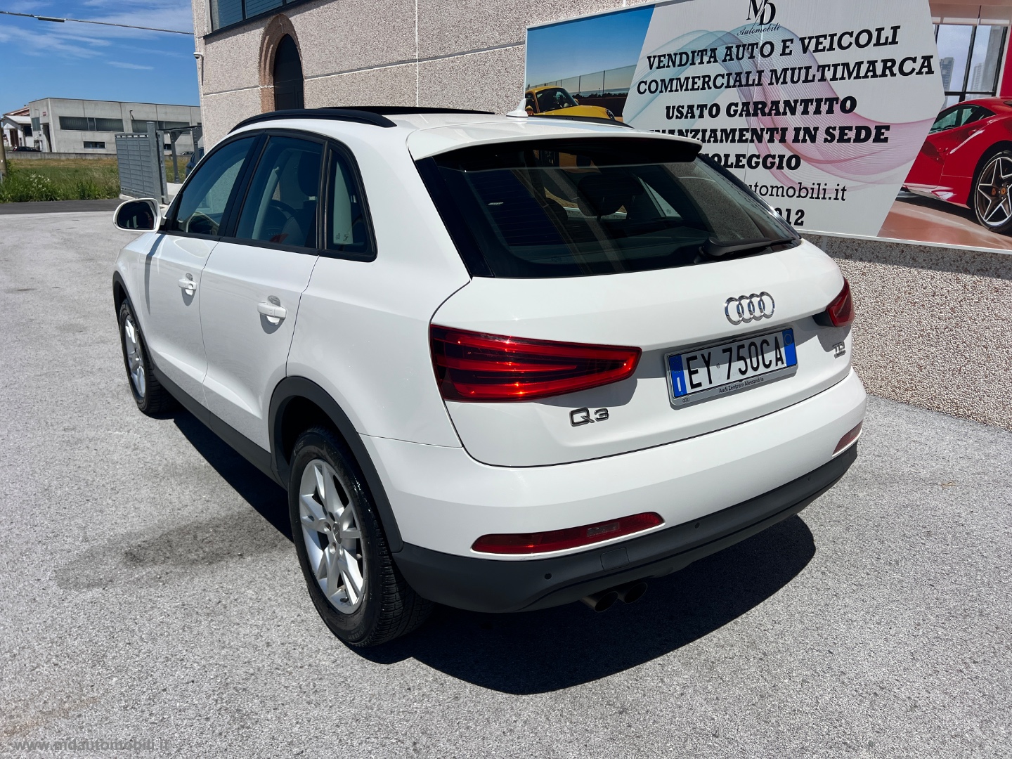 Q3 2.0 TDI quattro S tronic SOLO KM.72000 TETTO PANORAMICO - immagine 5