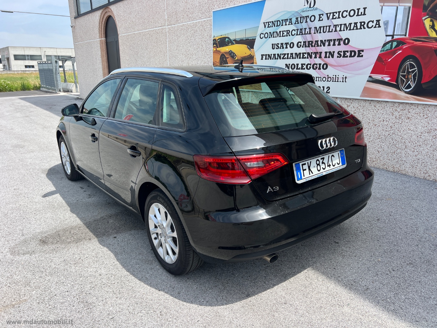 A3 SPB 1.6 TDI S tronic SOLO KM.88000 - immagine 5
