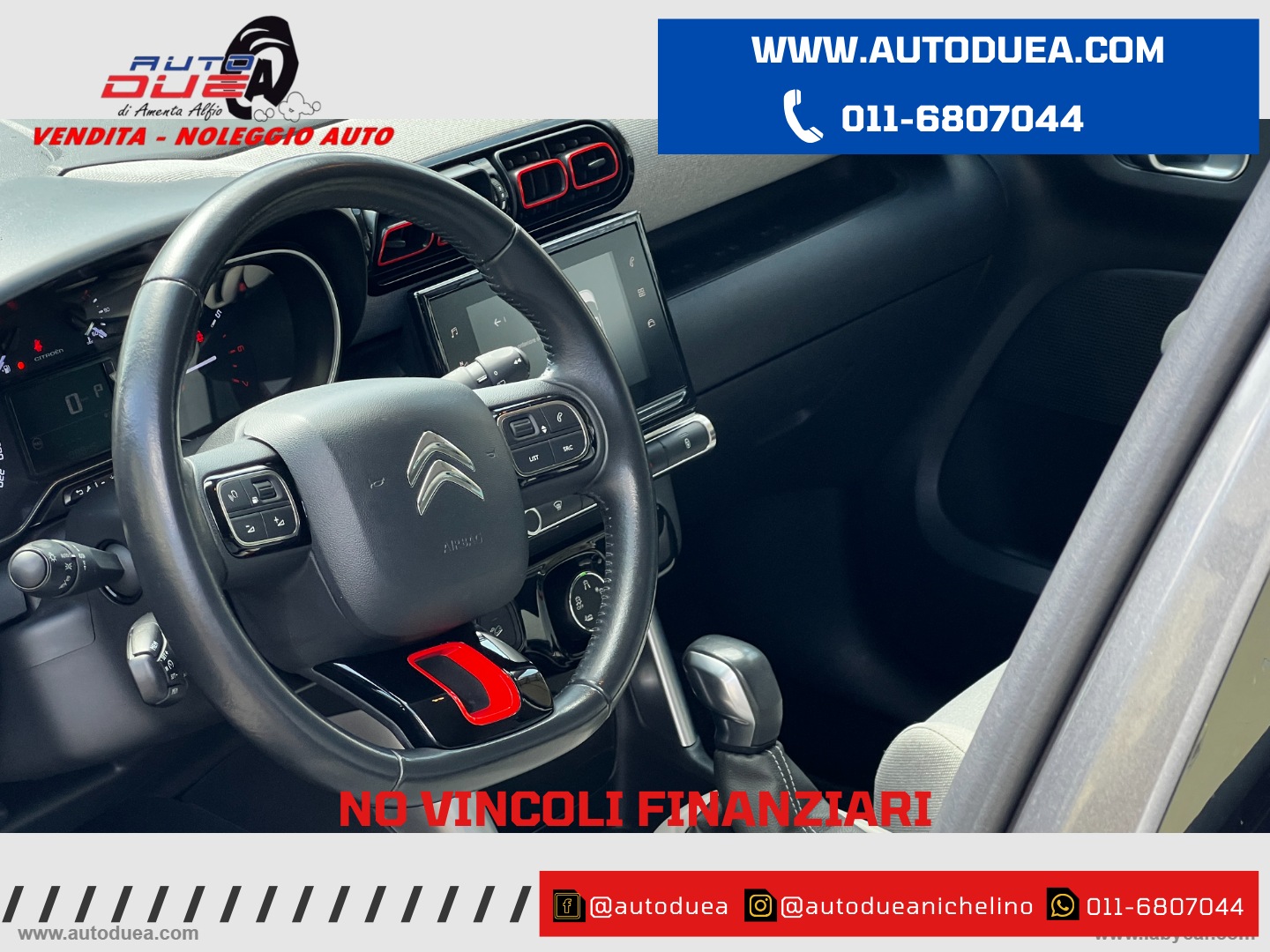C3 Aircross BlueHDi 120 S&S EAT6 Shine NO VINCOLI FINANZIARI - immagine 5