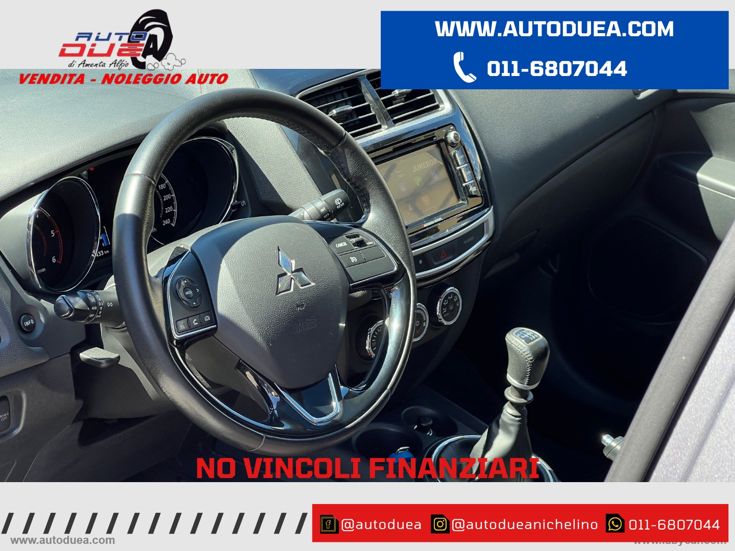 ASX 1.6 DI-D 114CV 4WD N1 Instyle Panoramic AUTOCARRO N1 4 POSTI - immagine 5