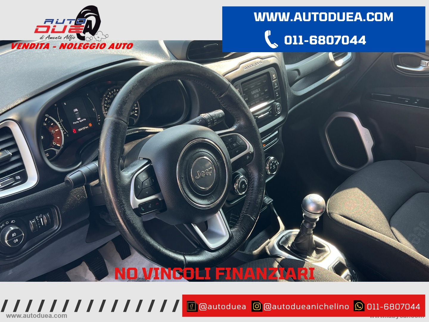 Renegade 1.6 Mjt 120CV Longitude - immagine 5