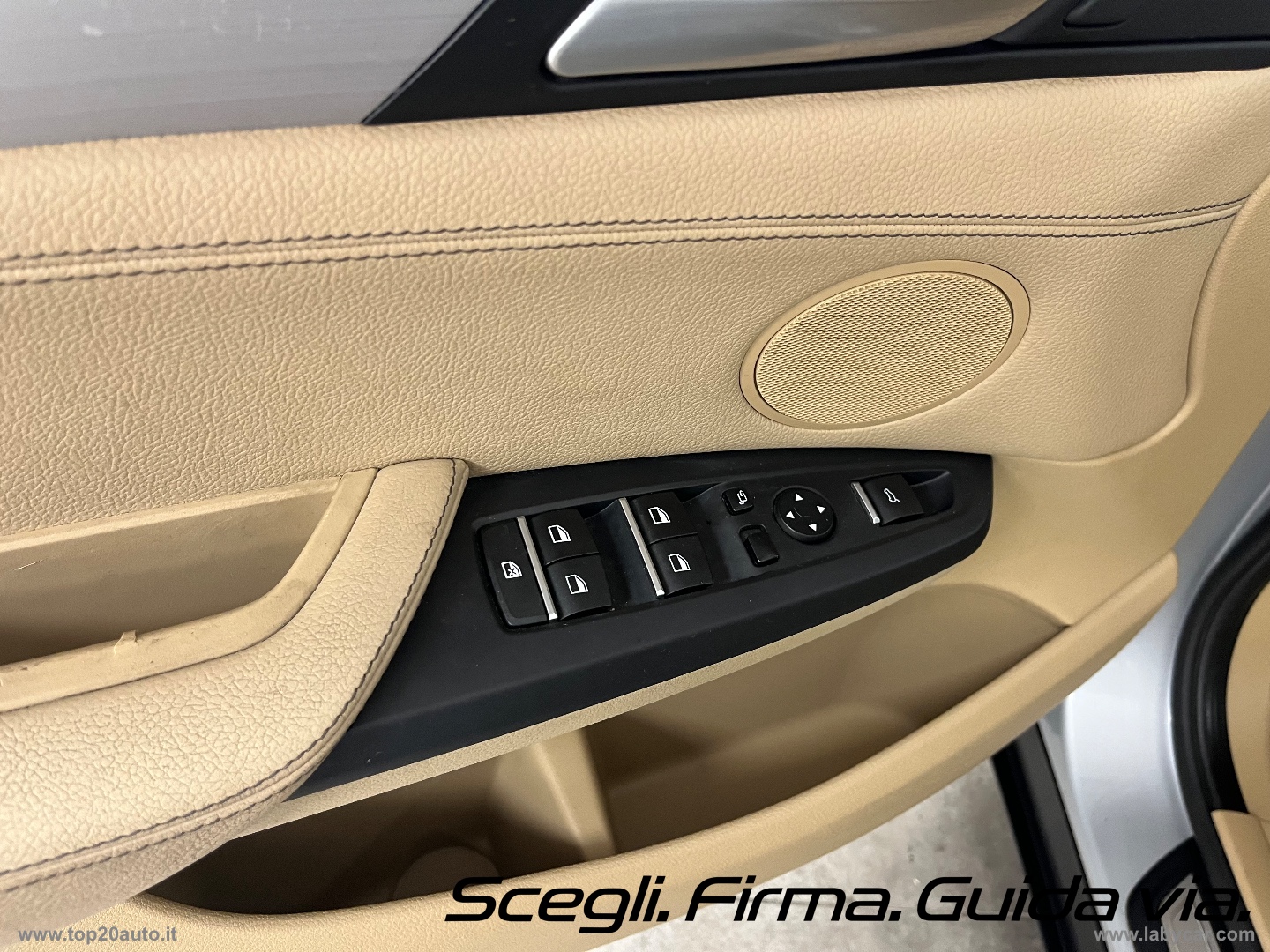 X3 XDrive20d XLine|PELLE TOTALE|8 GOMME - immagine 5