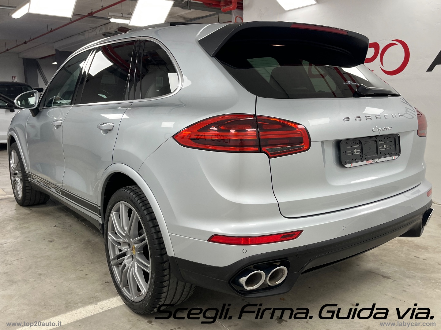 Cayenne 3.0 Diesel TETTO LUNGO PELLE TOTALE CERCHI 21 - immagine 5