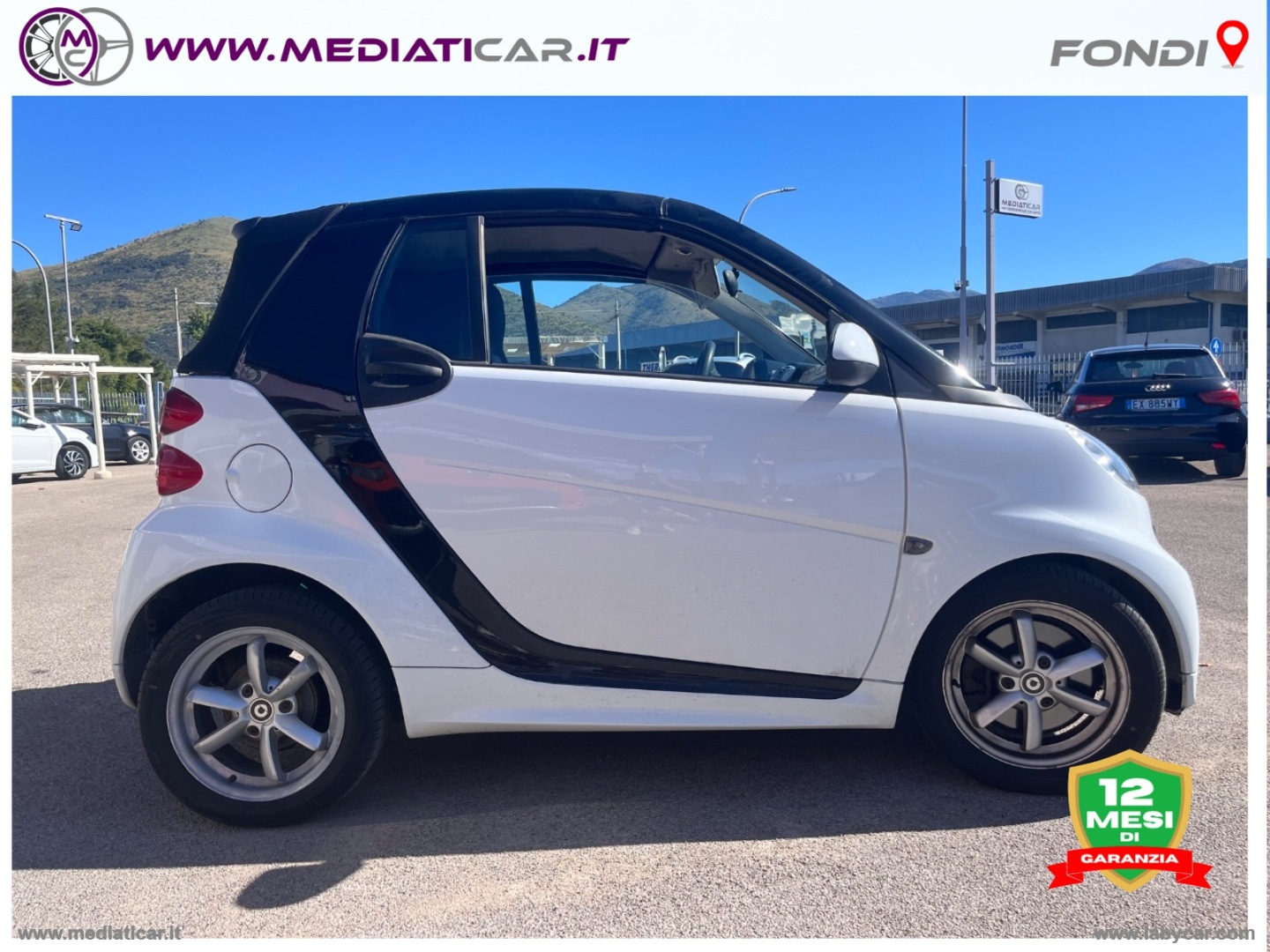 fortwo 1000 52 kW MHD cabrio passion - immagine 5