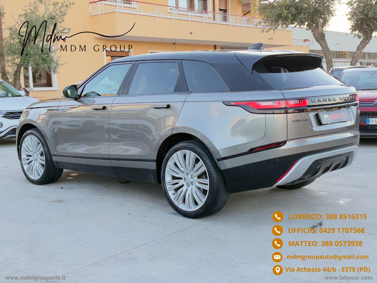 RR Velar 2.0D 240 R-Dynamic HSE MOTORE SOSTITUITO - immagine 5