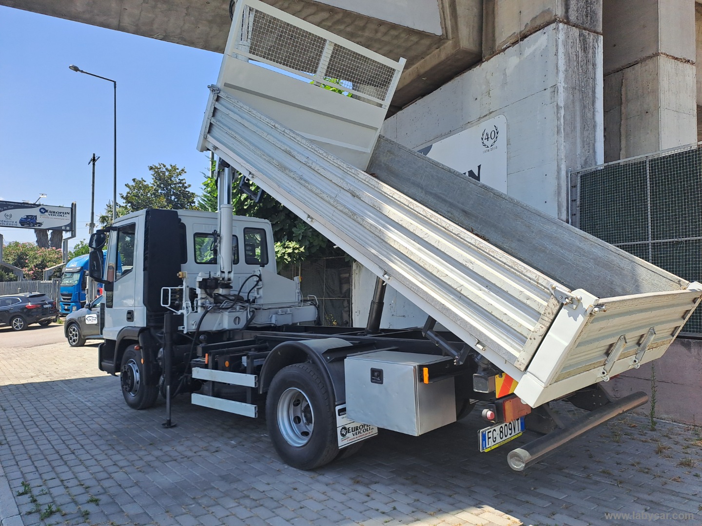 EUROCARGO 100E22 RIB. GRU BONFIGLIOLI M.4217 IVECO Eurocargo 100E22 K Gru radio e Ribaltabile - immagine 6