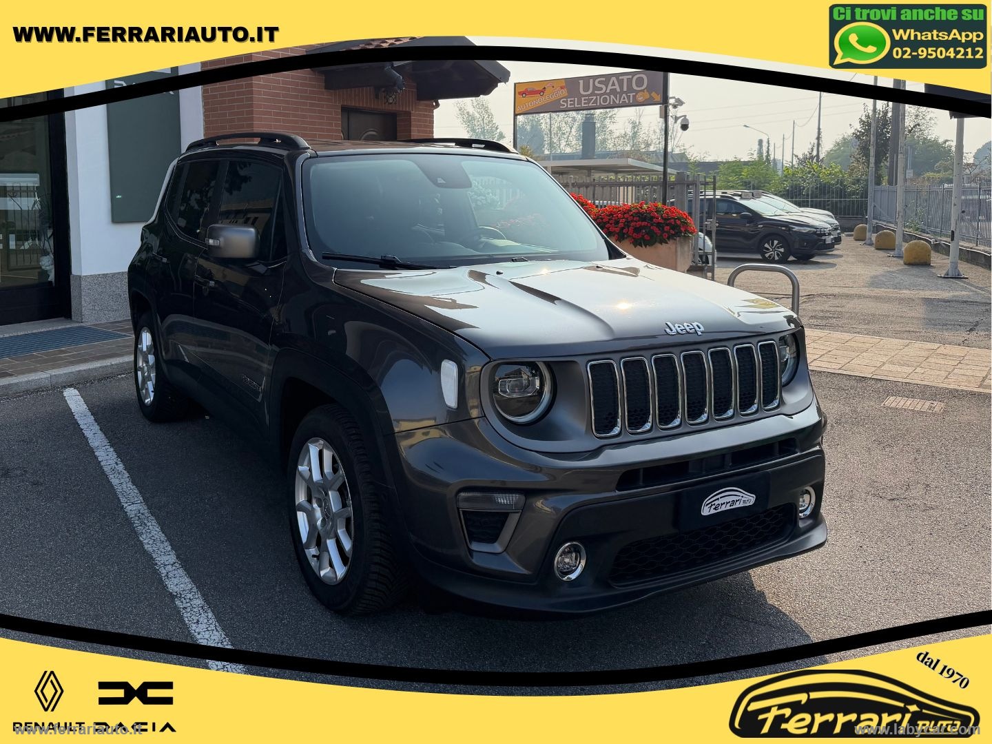 Renegade 1.0 T3 Limited UNIPROPRIETARIO - immagine 6