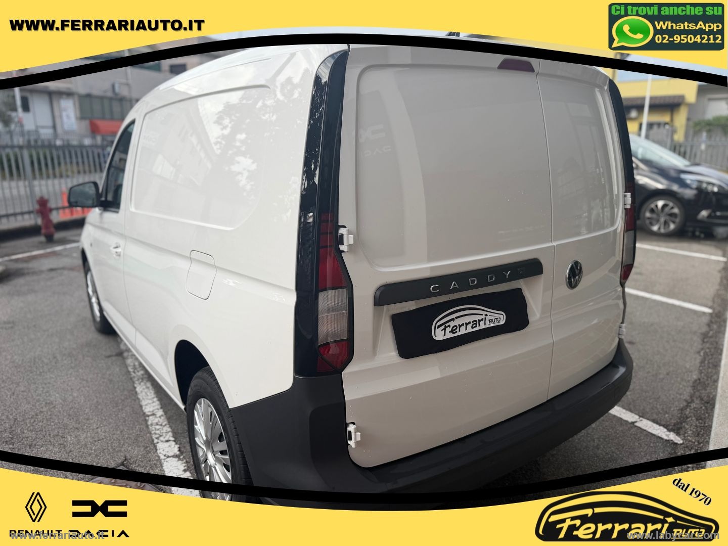 Caddy 2.0 TDI 75 CV Furgone Business KM ZERO - immagine 6