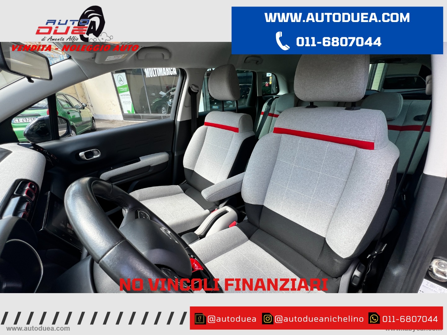C3 Aircross BlueHDi 120 S&S EAT6 Shine NO VINCOLI FINANZIARI - immagine 6