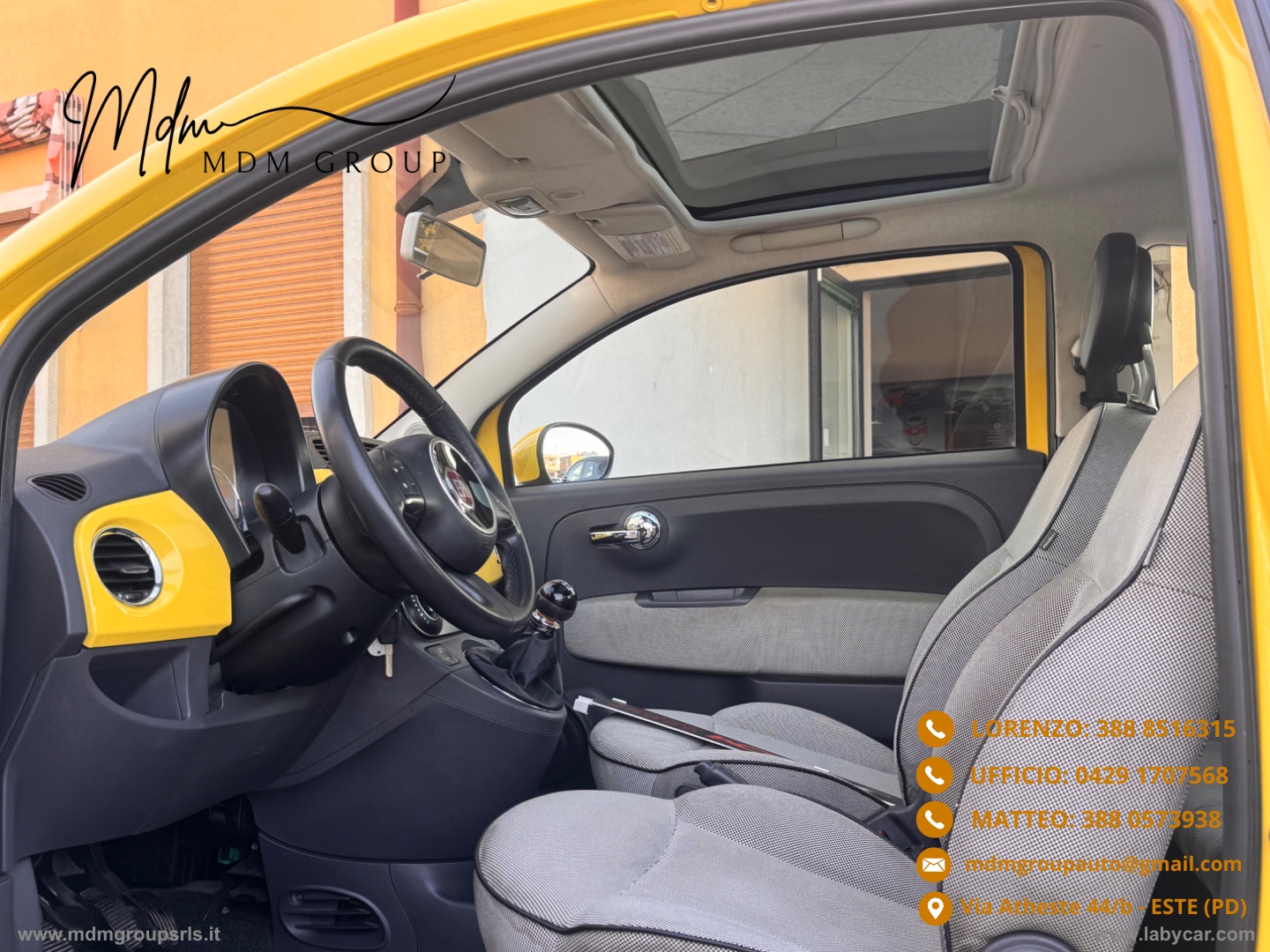 500 1.2 Lounge OK NEOPATENTATO - immagine 6