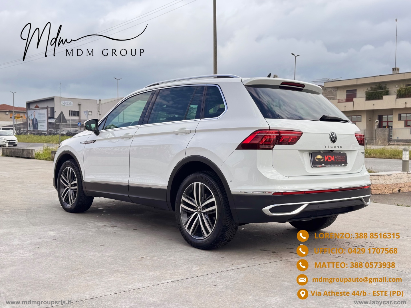 Tiguan 2.0 TDI 200CV SCR DSG 4MOT. Eleg. IVA ESPOSTA - immagine 6