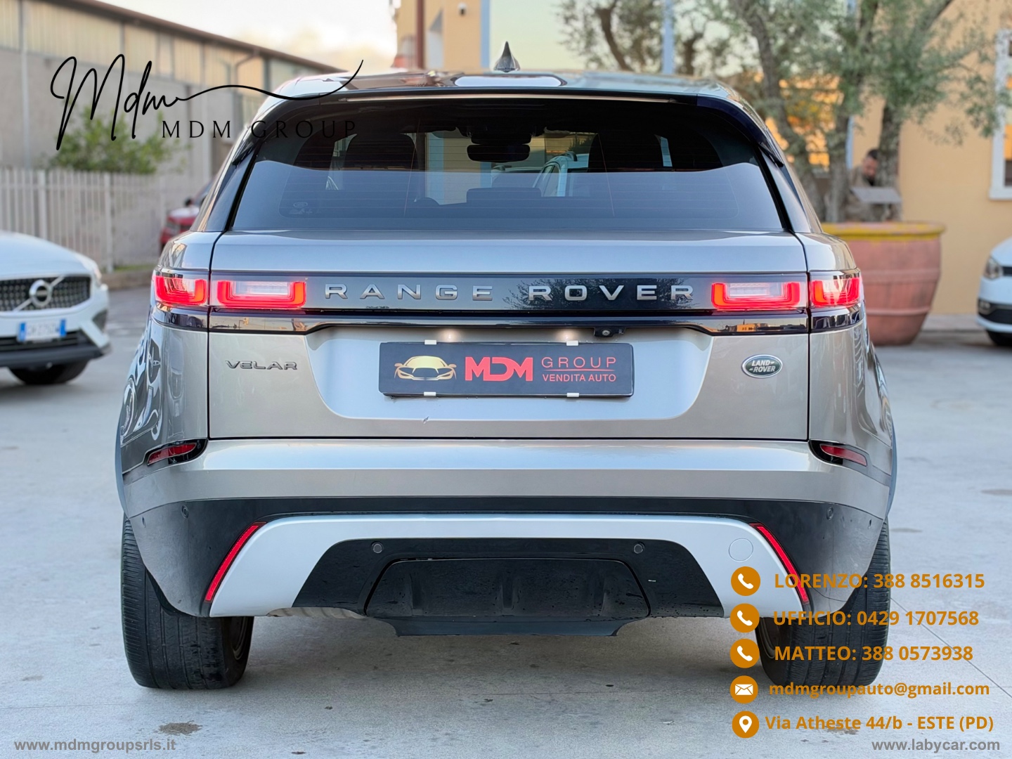 RR Velar 2.0D 240 R-Dynamic HSE MOTORE SOSTITUITO - immagine 6
