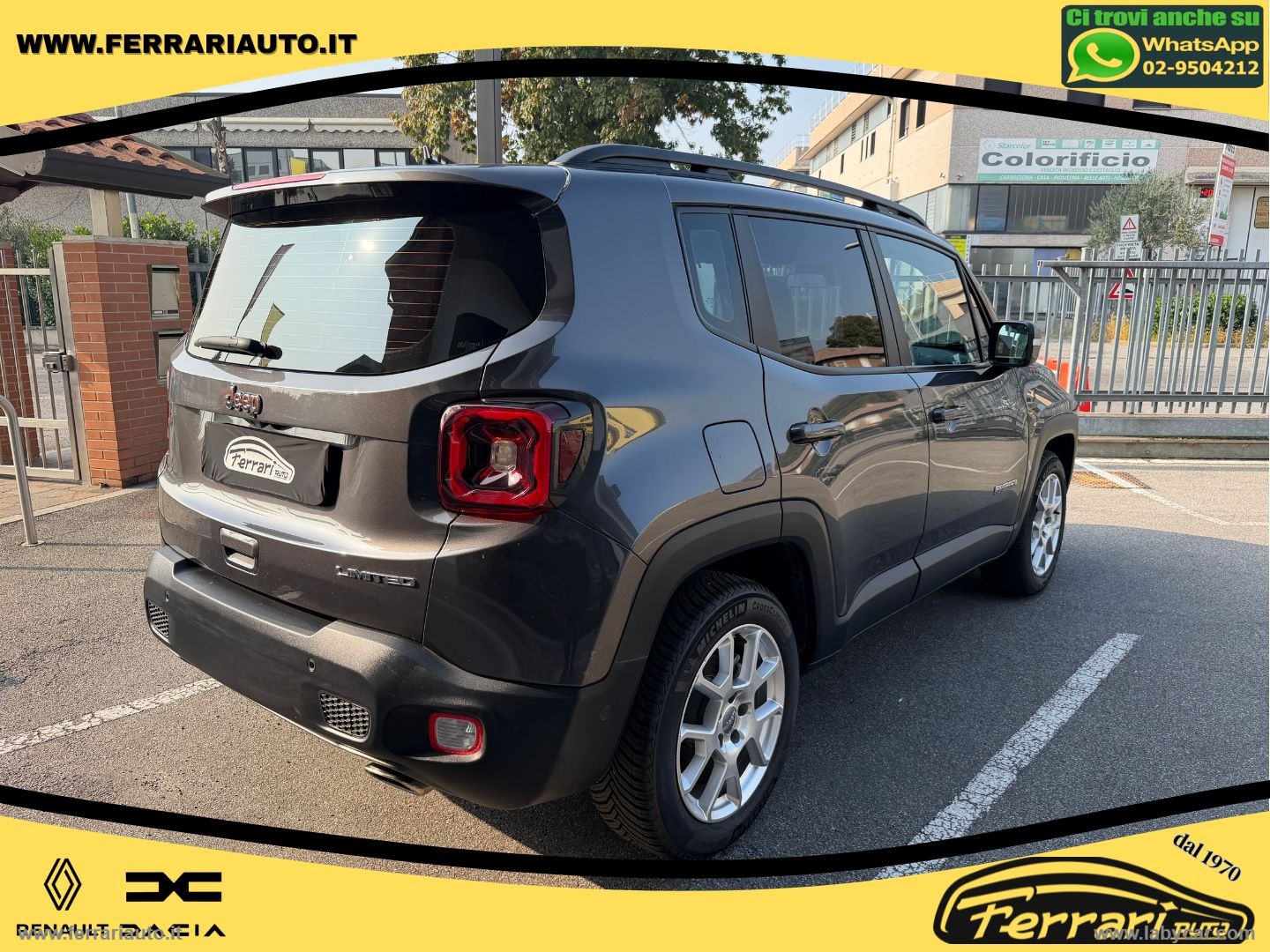 Renegade 1.0 T3 Limited UNIPROPRIETARIO - immagine 7