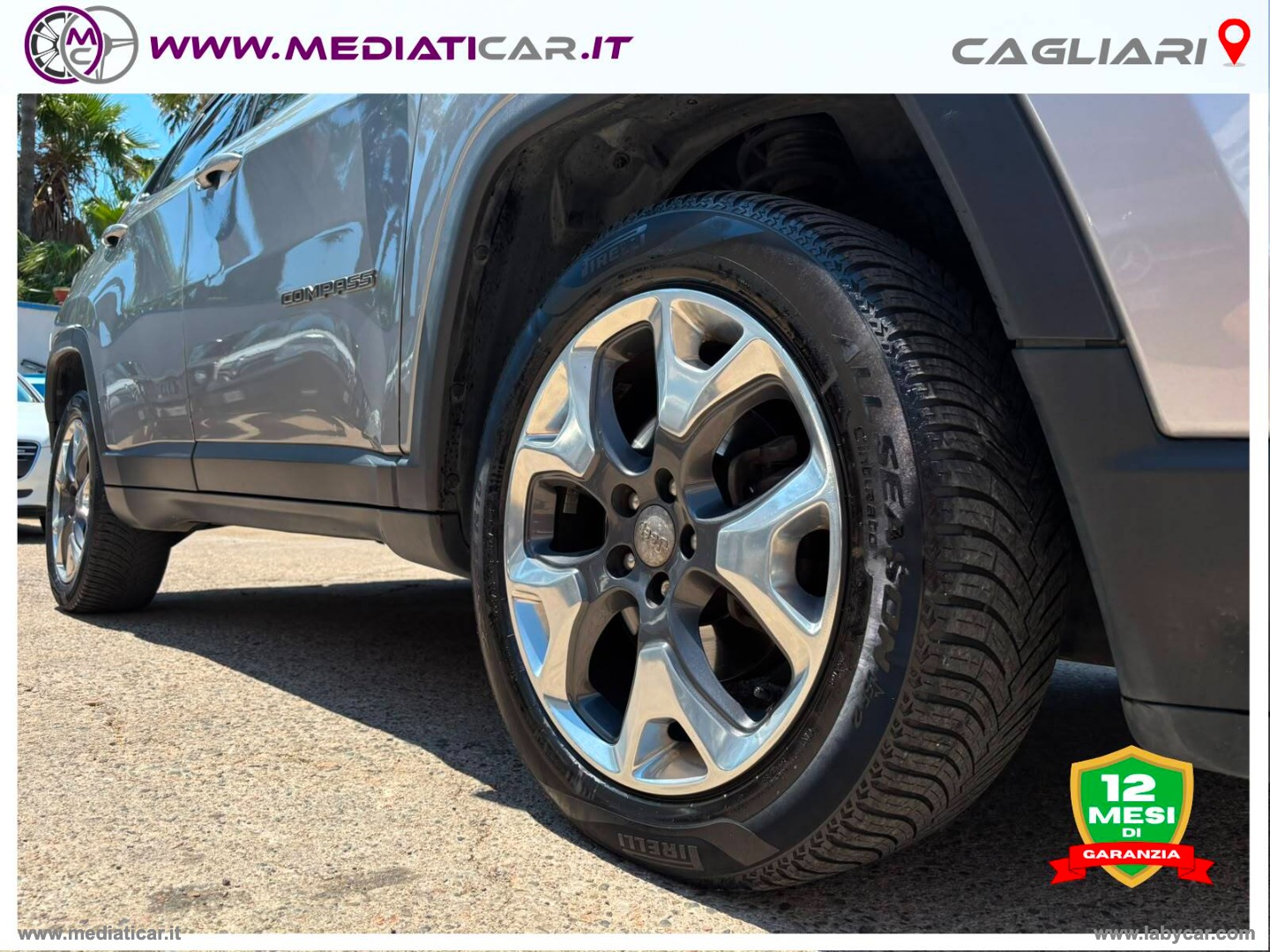 Compass 2.0 Mjt II aut. 4WD Limited - immagine 7