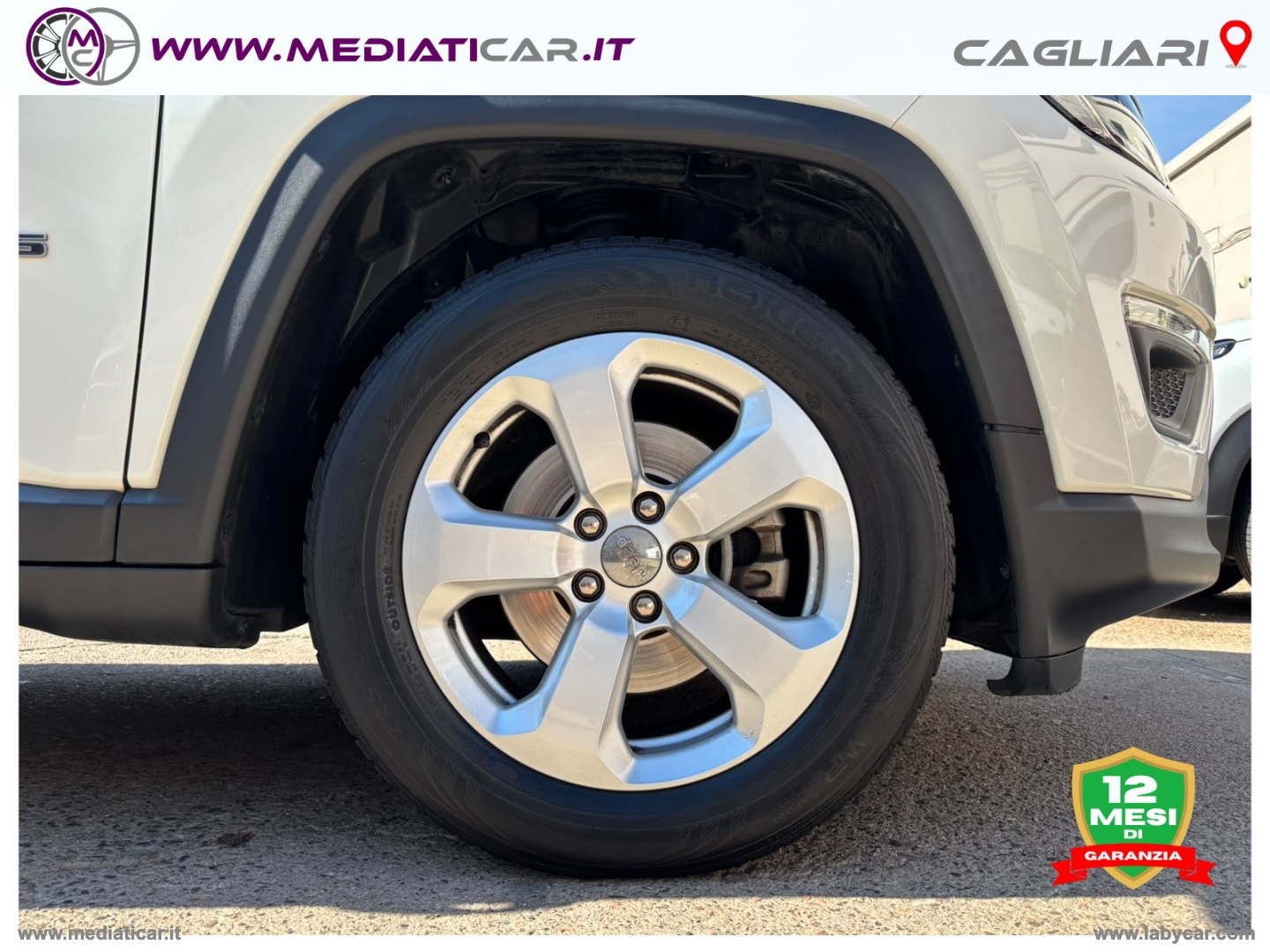 Compass 1.6 Mjt II 2WD Longitude - immagine 7