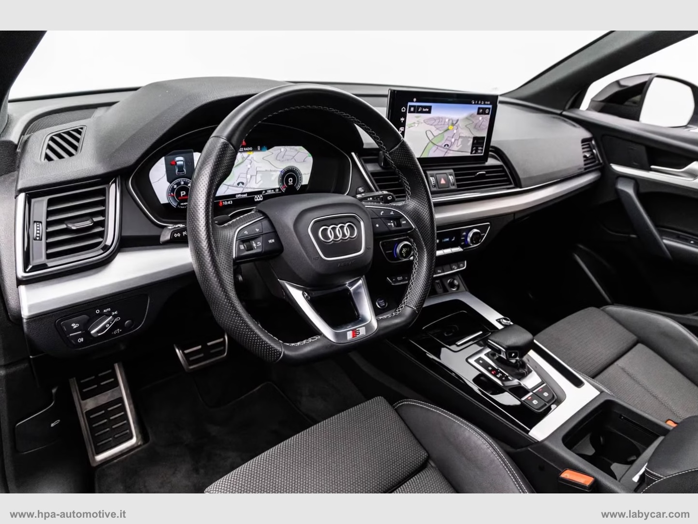 Q5 2.0TDI mild hybrid S-tronic S-line FULL LED PELLE NAVI BLACK EDITION CARPLAY - immagine 7