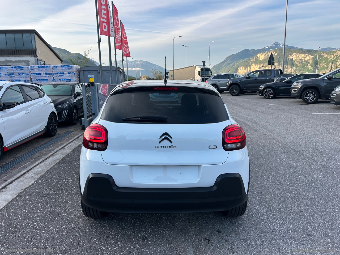 C3 PureTech 83 S&S Shine VERNICE BICOLORE - BIANCO/TETTO NERO - immagine 7