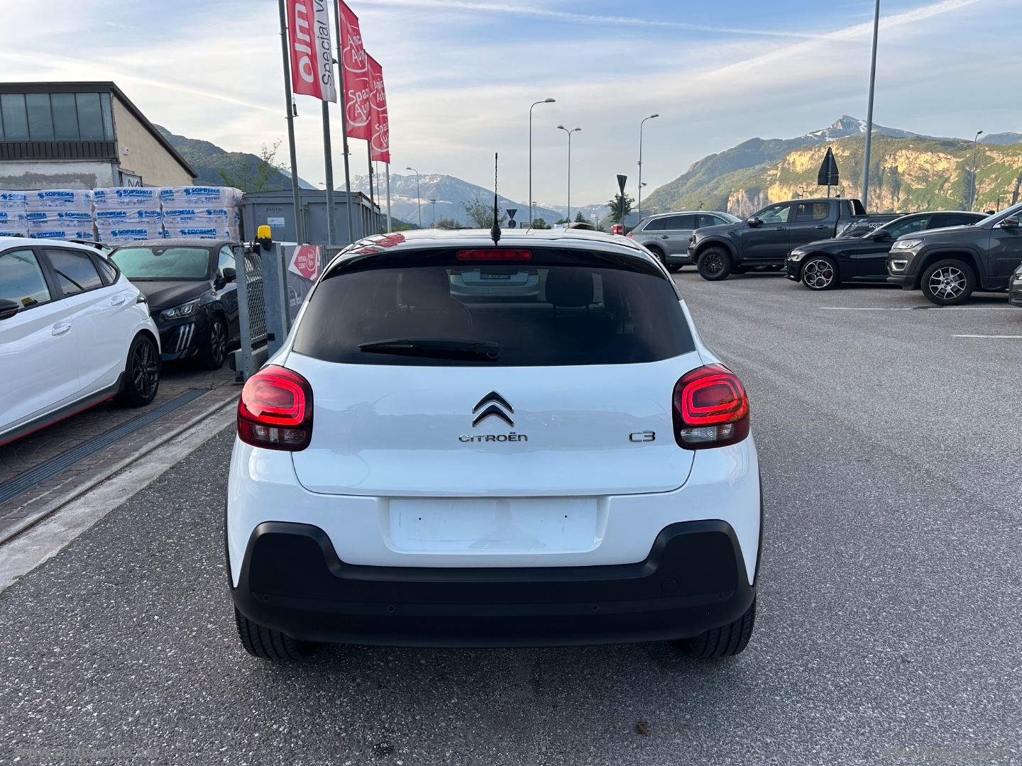 C3 PureTech 83 S&S Shine VERNICE BICOLORE - BIANCO/TETTO NERO - immagine 7