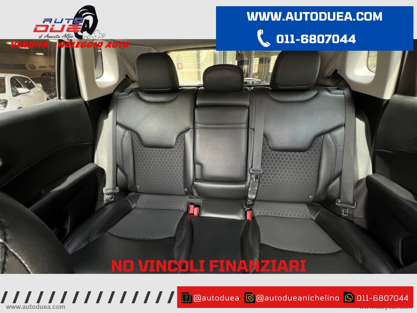 Compass 2.0 Mjt II aut. 4WD Night Eagle NO VINCOLI FINANZIARI - immagine 7