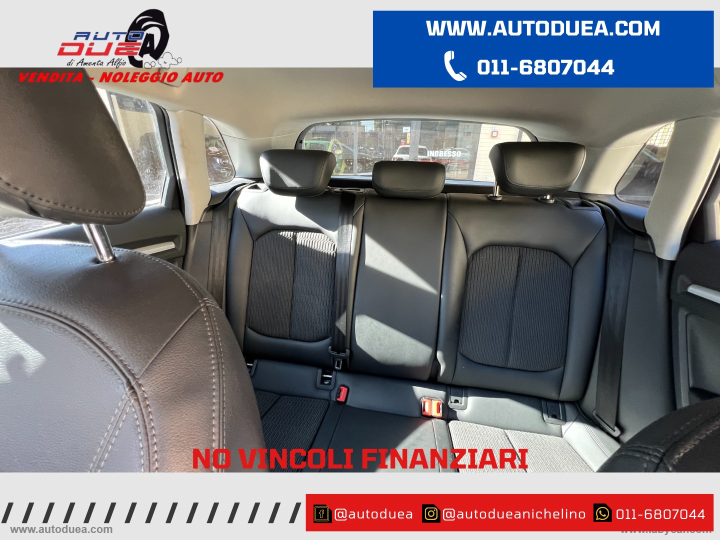 A3 SPB 1.6 TDI S-TRONIC Ambiente EURO6 - immagine 7