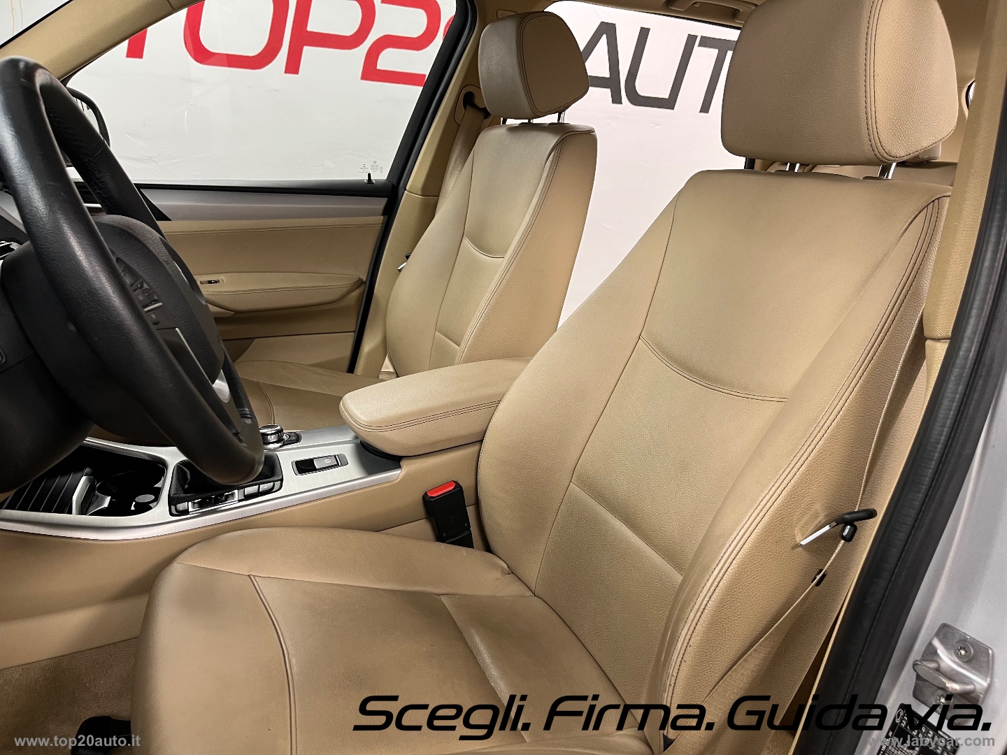 X3 XDrive20d XLine|PELLE TOTALE|8 GOMME - immagine 7