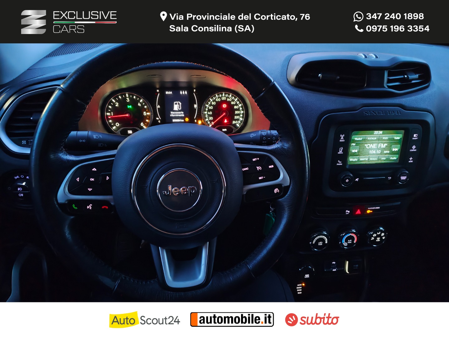 Renegade 2.0 Mjt 140 CV 4WD AD. Limited GRANDINATA - immagine 7
