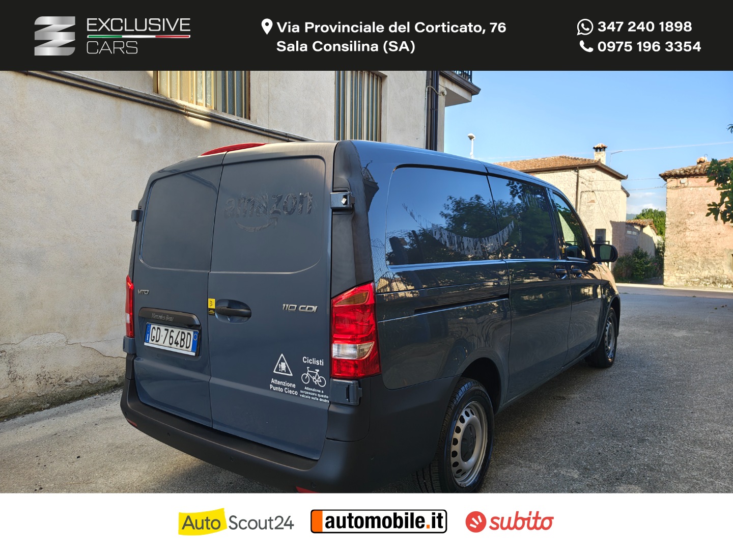 Vito 1.7 110 CDI PC-SL Furg. Long - immagine 7