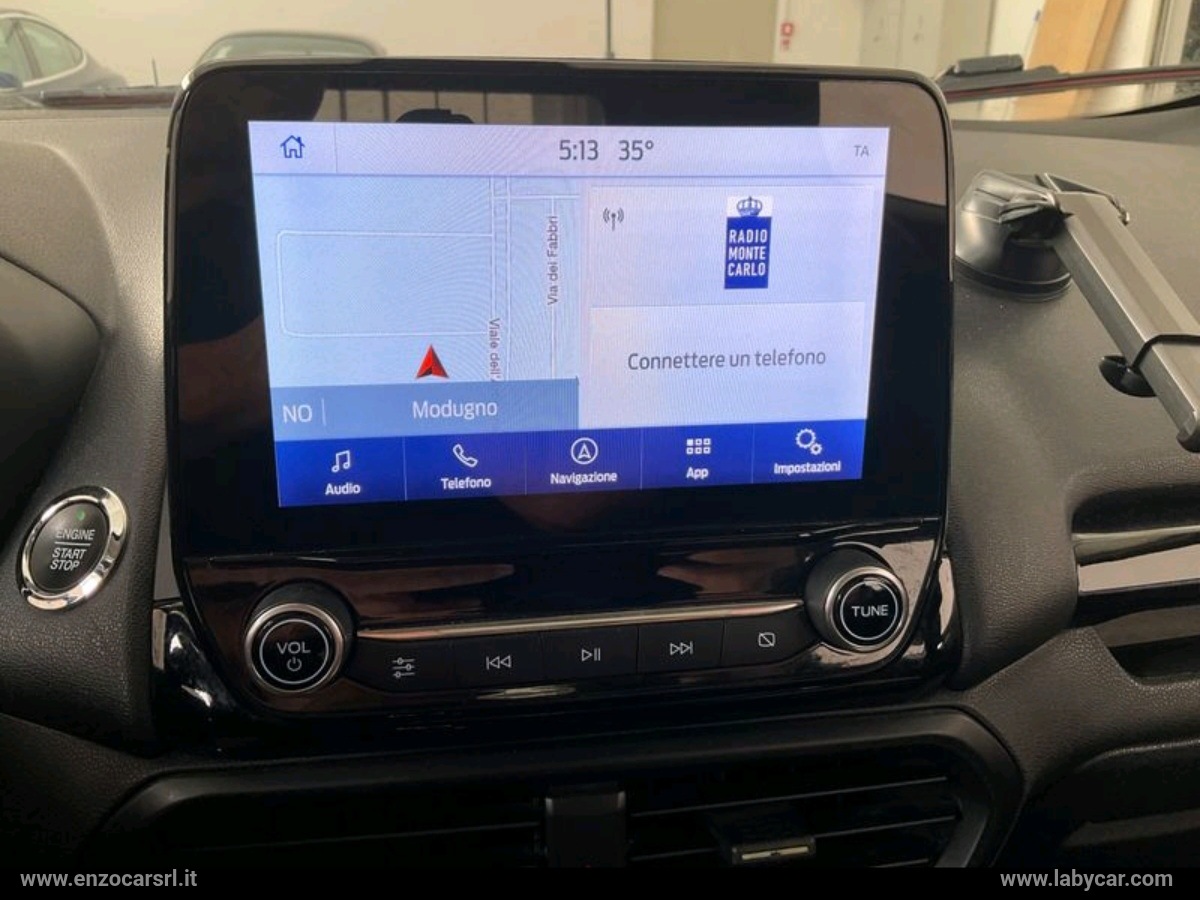 EcoSport 1.5 Ecoblue 100 CV S&S ST-Line UNIPROPRIETARIO - immagine 7