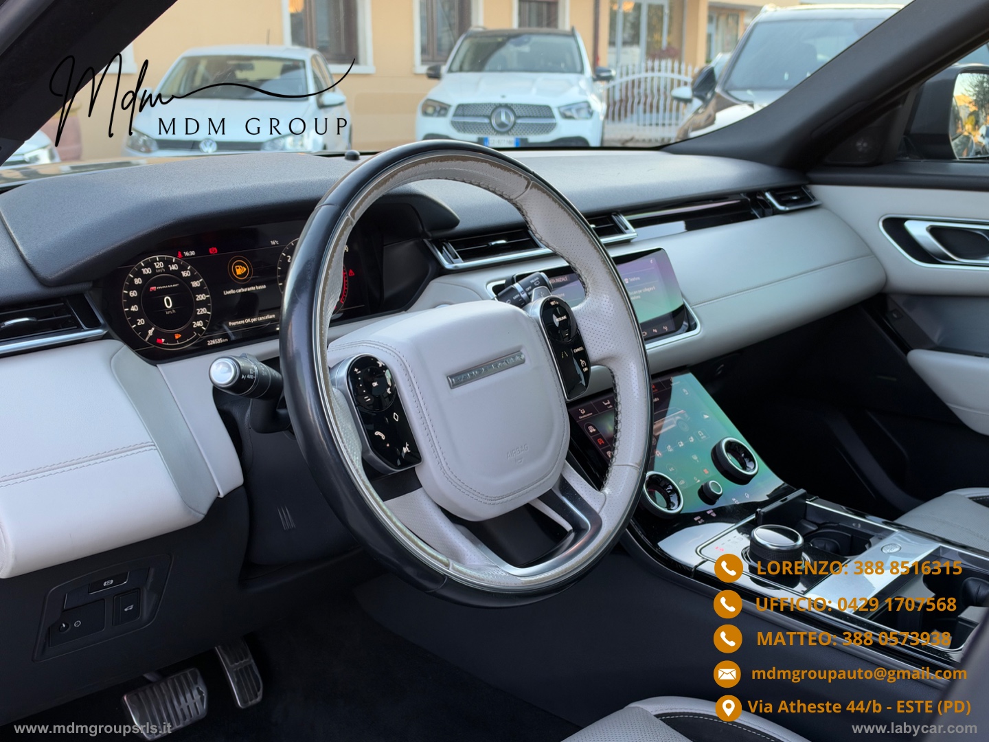 RR Velar 2.0D 240 R-Dynamic HSE MOTORE SOSTITUITO - immagine 7