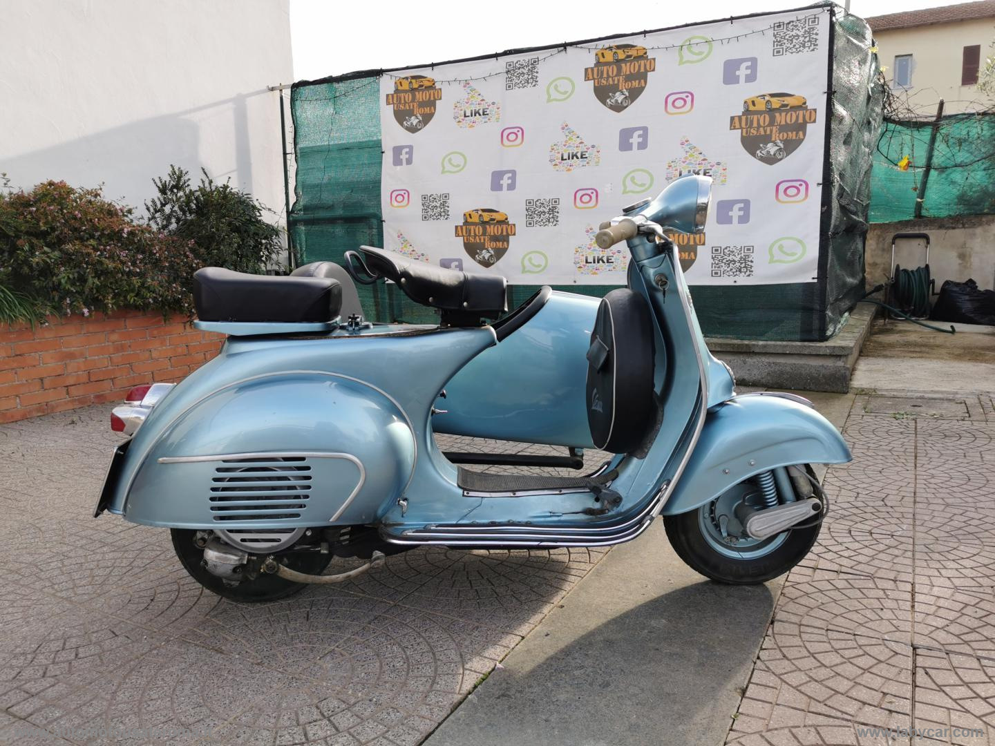 Vespa 150 VBB1T OMOLOGATA SIDECAR RATE AUTO MOTO SCOOTER - immagine 7