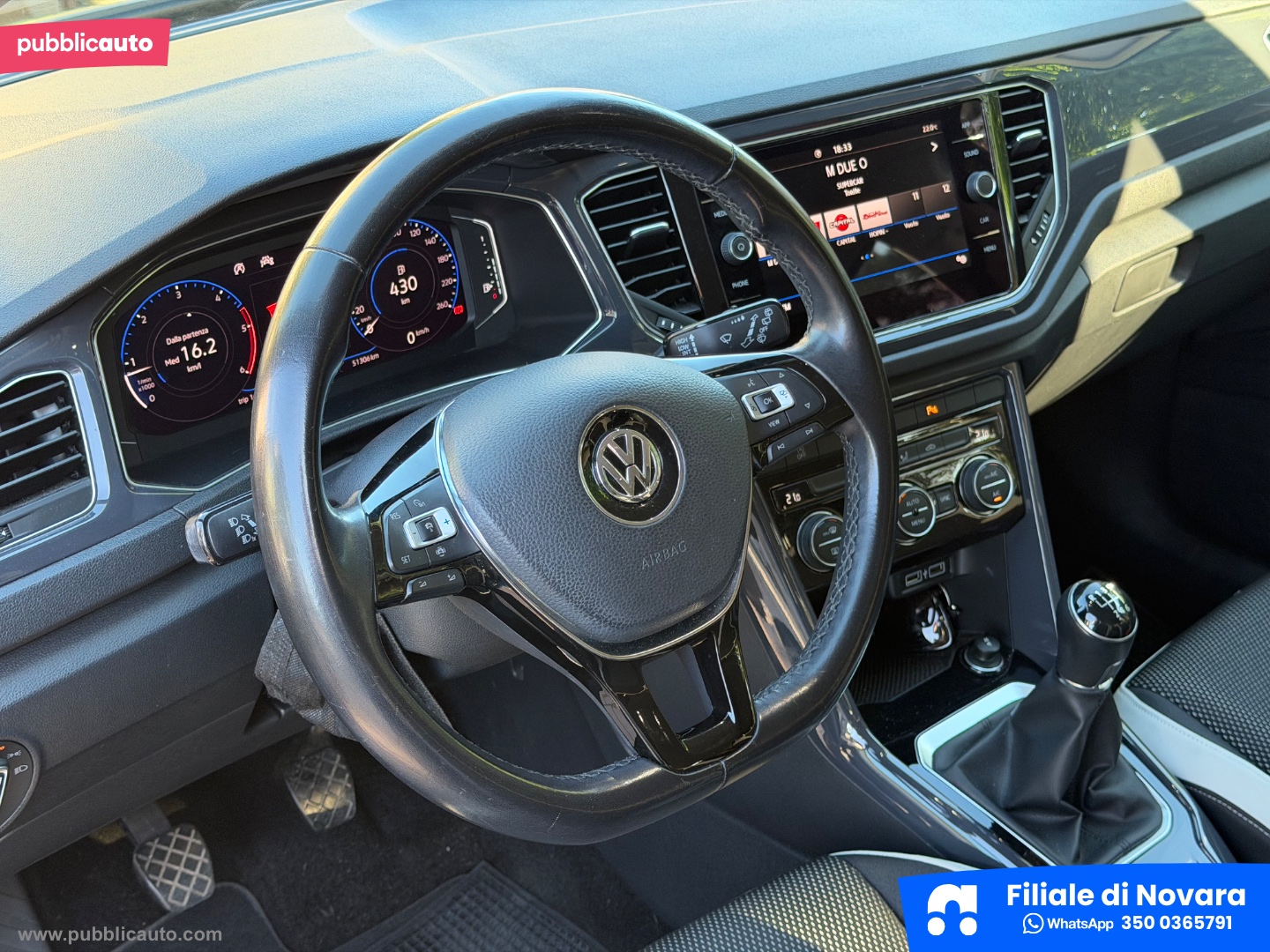 T-Roc 1.6 TDI SCR Advanced BlueMot.Tech. - immagine 7