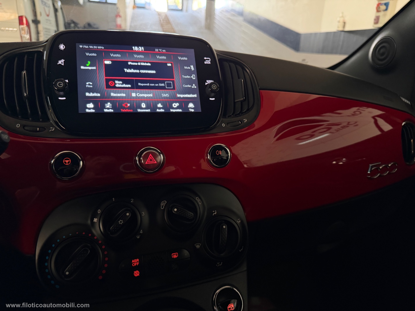 500 1.0 Hybrid CARPLAY  | NAVI - immagine 8