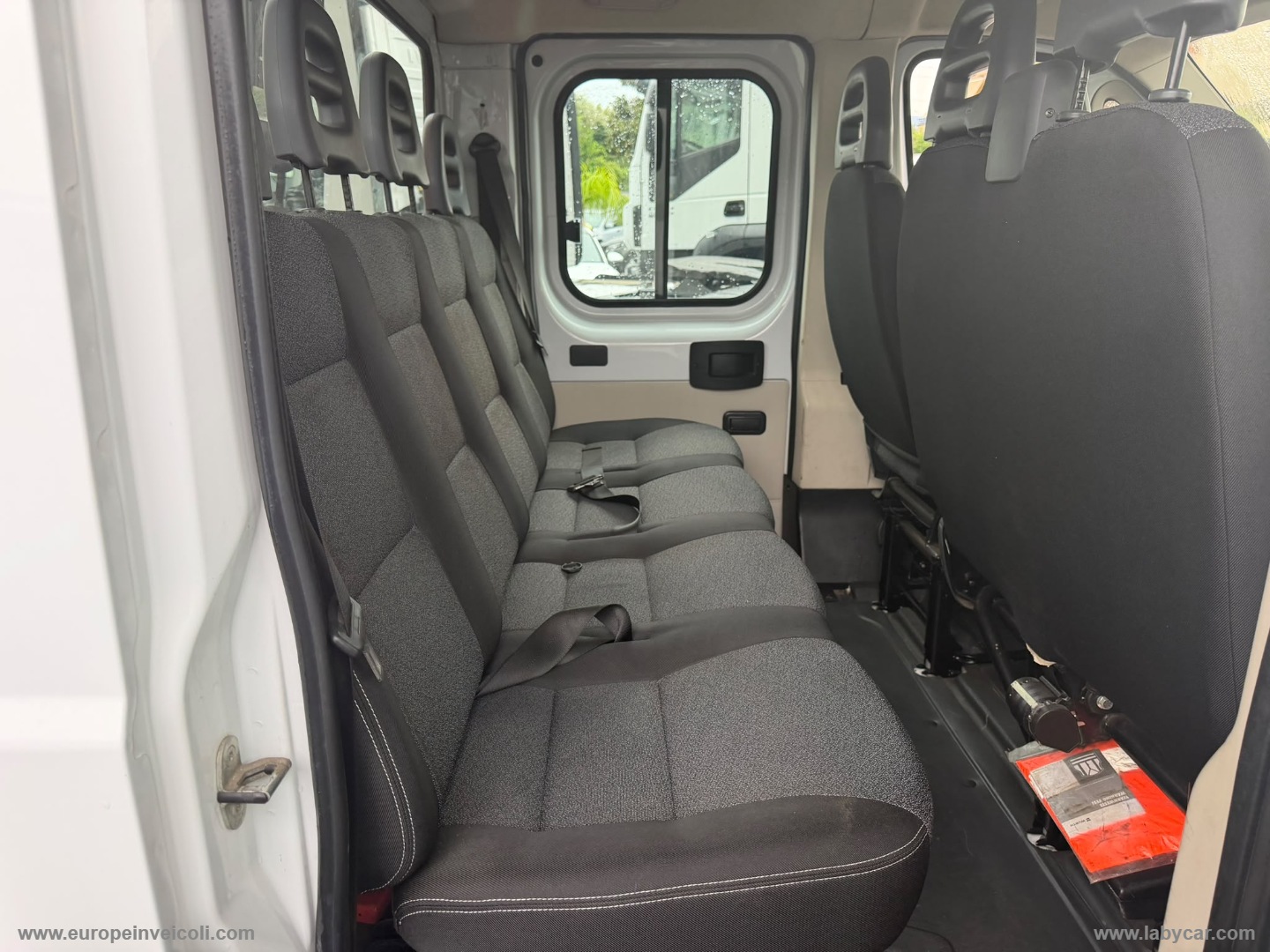 Ducato 35 2.3 MJT CASSONE FISSO CON GRU FASSI DIETRO CABINA - immagine 8