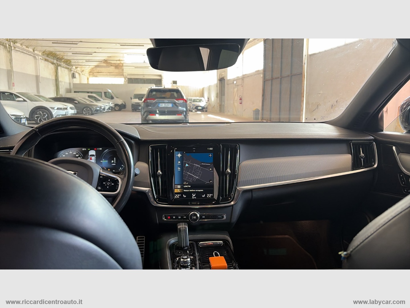 V90 T6 Rech. AWD Plug-in Hyb.R-design - immagine 8