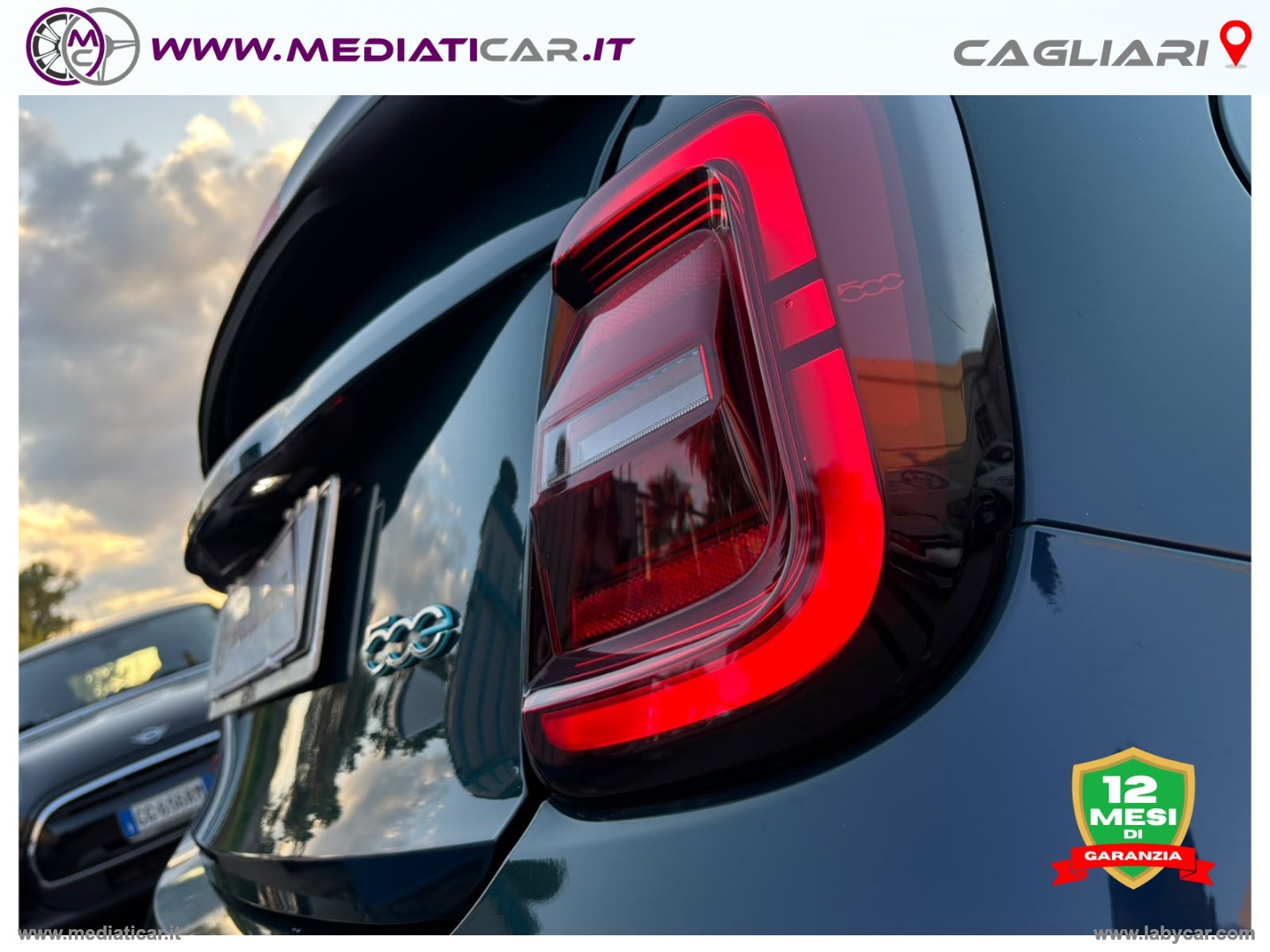 500 Cabrio 42 kWh - immagine 8