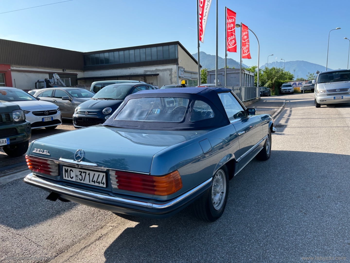 SL 350 R107 3.5benz. 200cv AUTO D'EPOCA - immagine 8