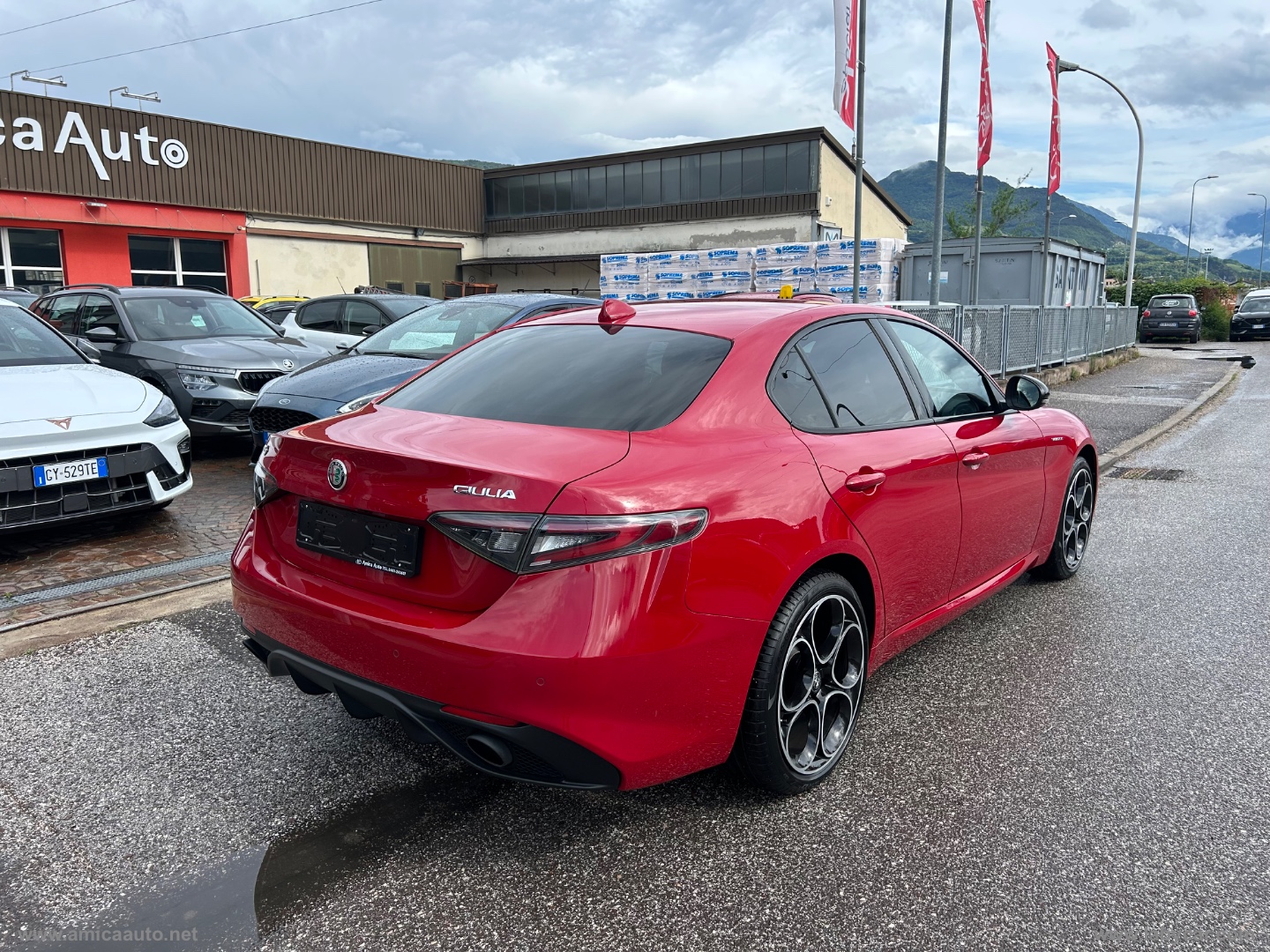 Giulia 2.0 Turbo 280CV AT8 AWD Q4 Veloce KM 10.700 - immagine 8