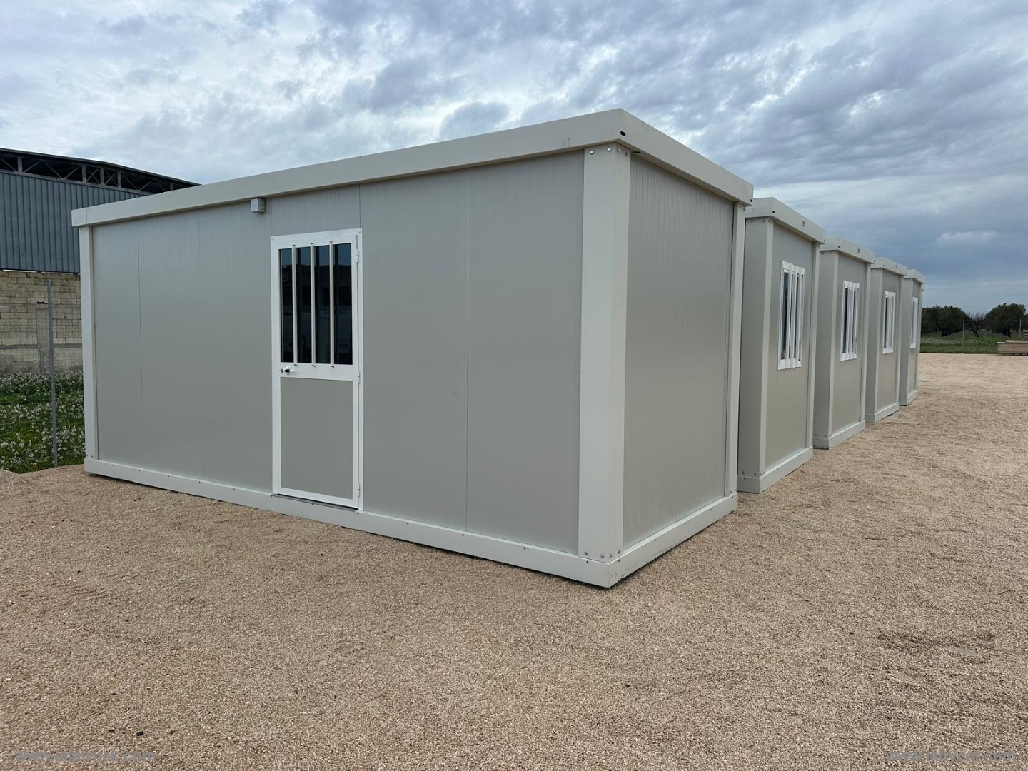 Monoblocco Coibentato 6.25 X 2.45 X 2.72H Ufficio Mobile Coibentato C/WC NUOVO - immagine 8