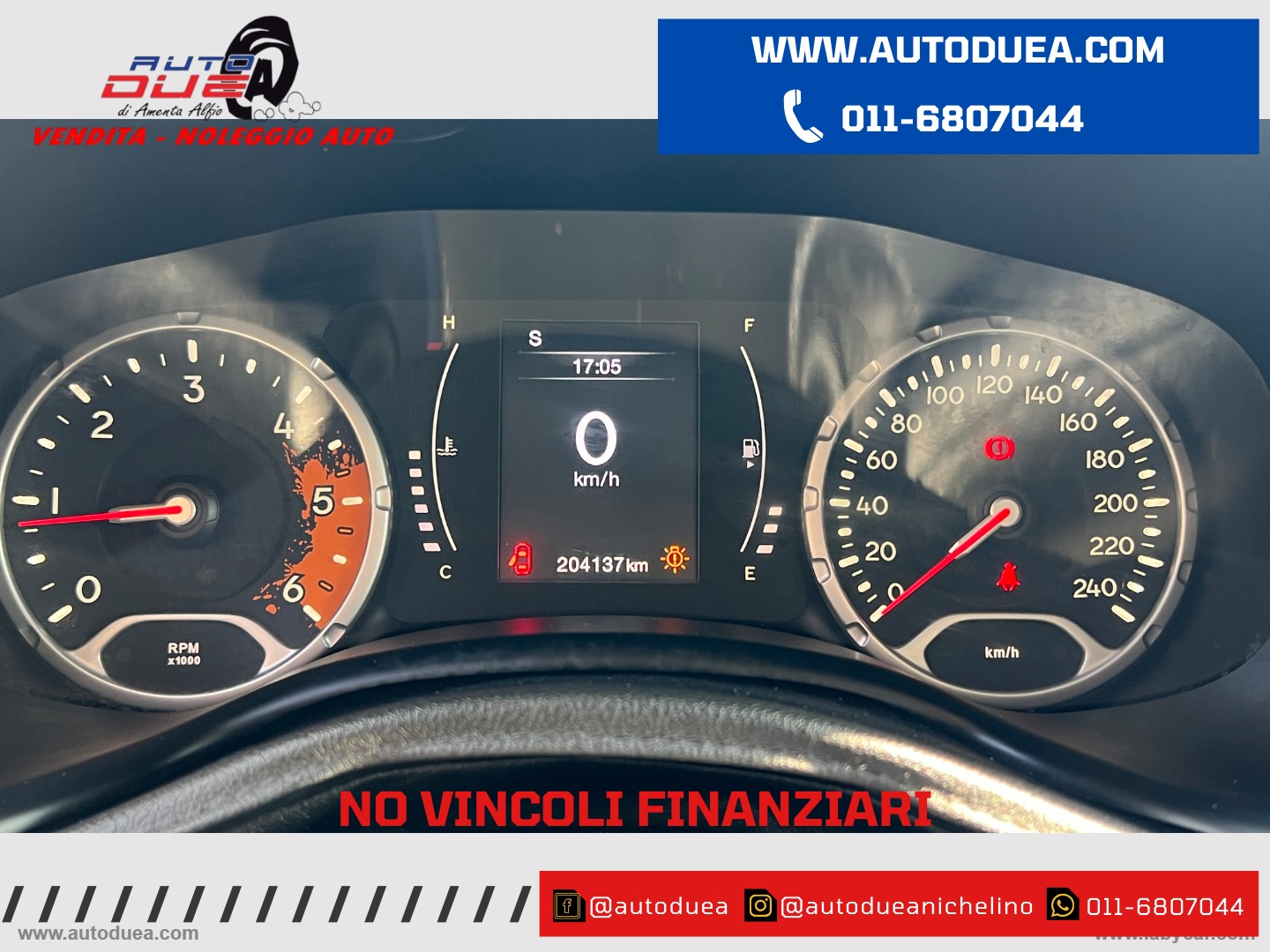 Renegade 1.6 Mjt 120CV Longitude - immagine 8