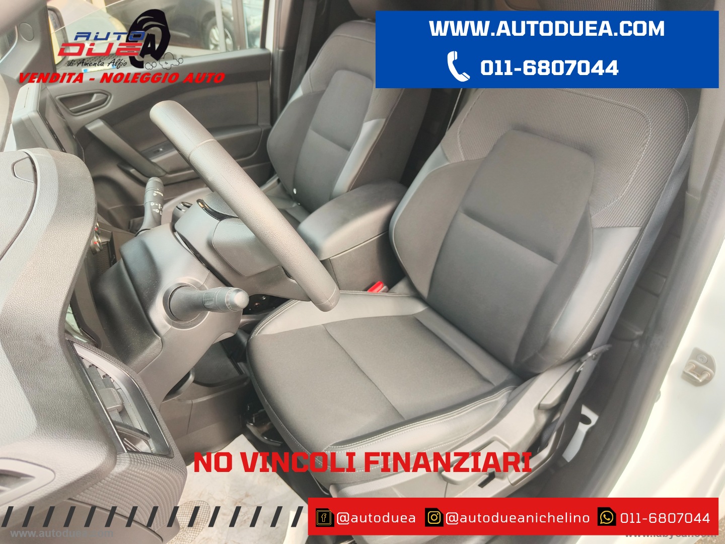 Kangoo 1.5 Blue dCi 95CV Van - NAV + CARPLAY NO VINCOLI FINANZIARI - immagine 8