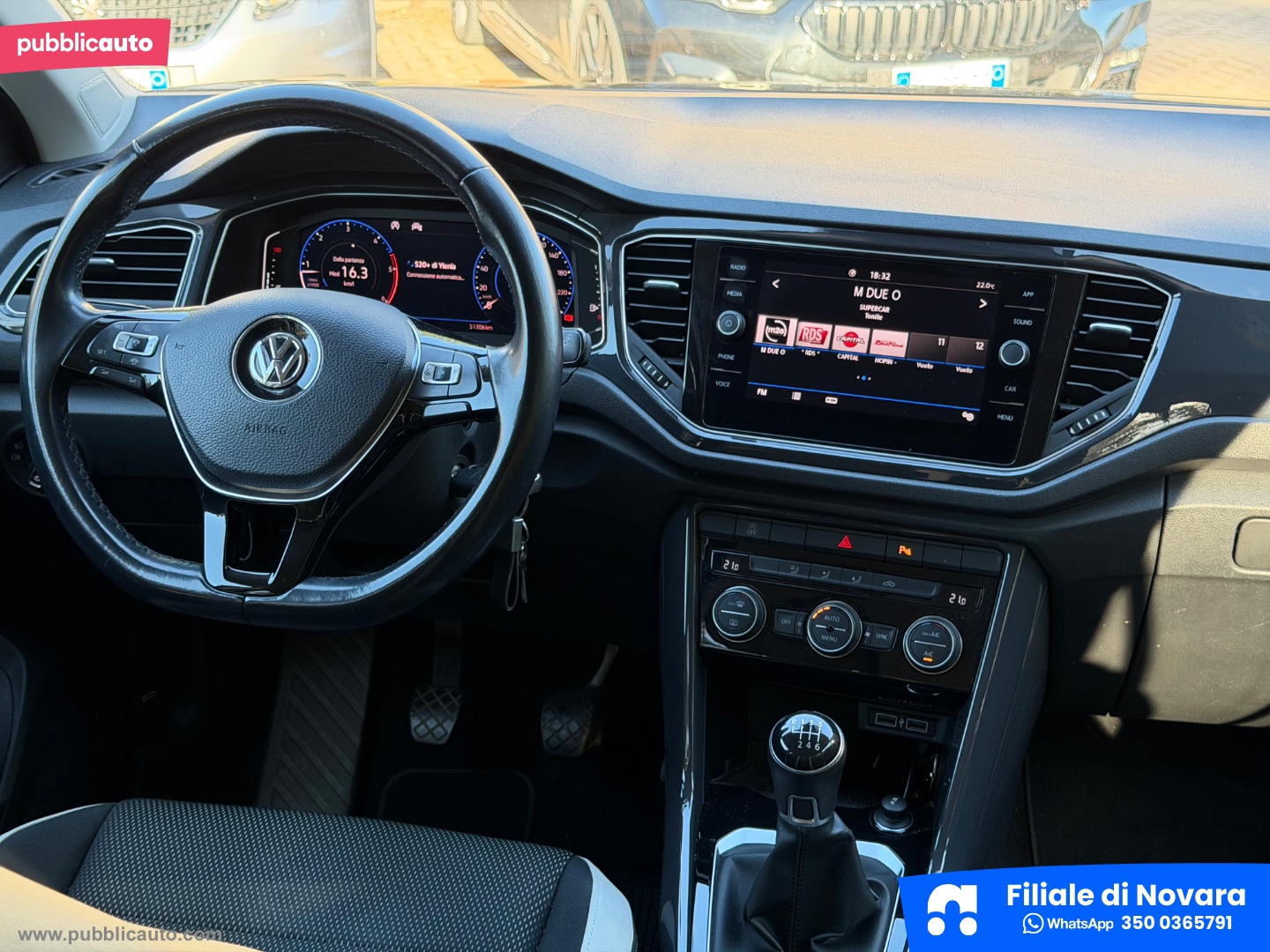 T-Roc 1.6 TDI SCR Advanced BlueMot.Tech. - immagine 8