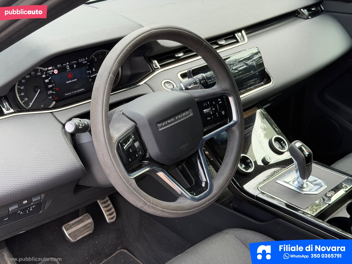RR Evoque 2.0D I4 204 CV AWD Auto R-D.S - immagine 8