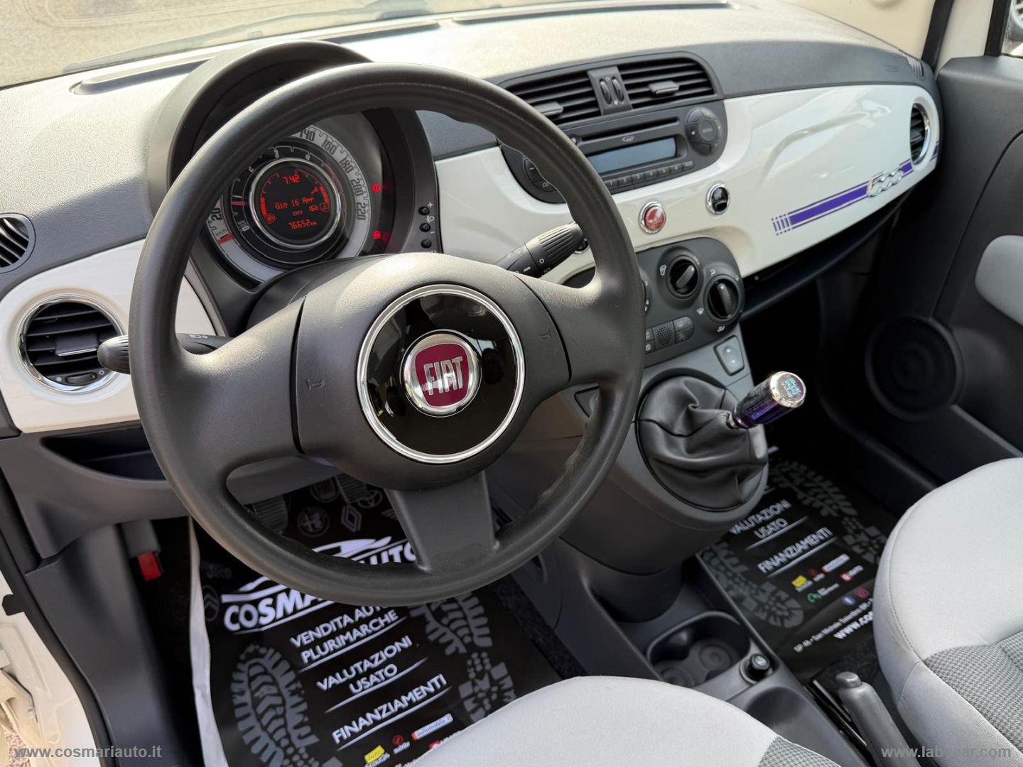 500 1.3 Multijet 95 CV Pop KM CERTIFICATI! - immagine 9