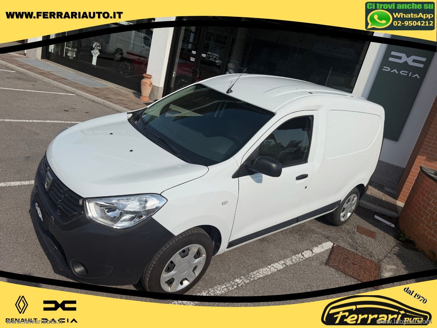 Dokker SCe 110 CV GPL Furgone SOLO 44.000 KM!! - immagine 9