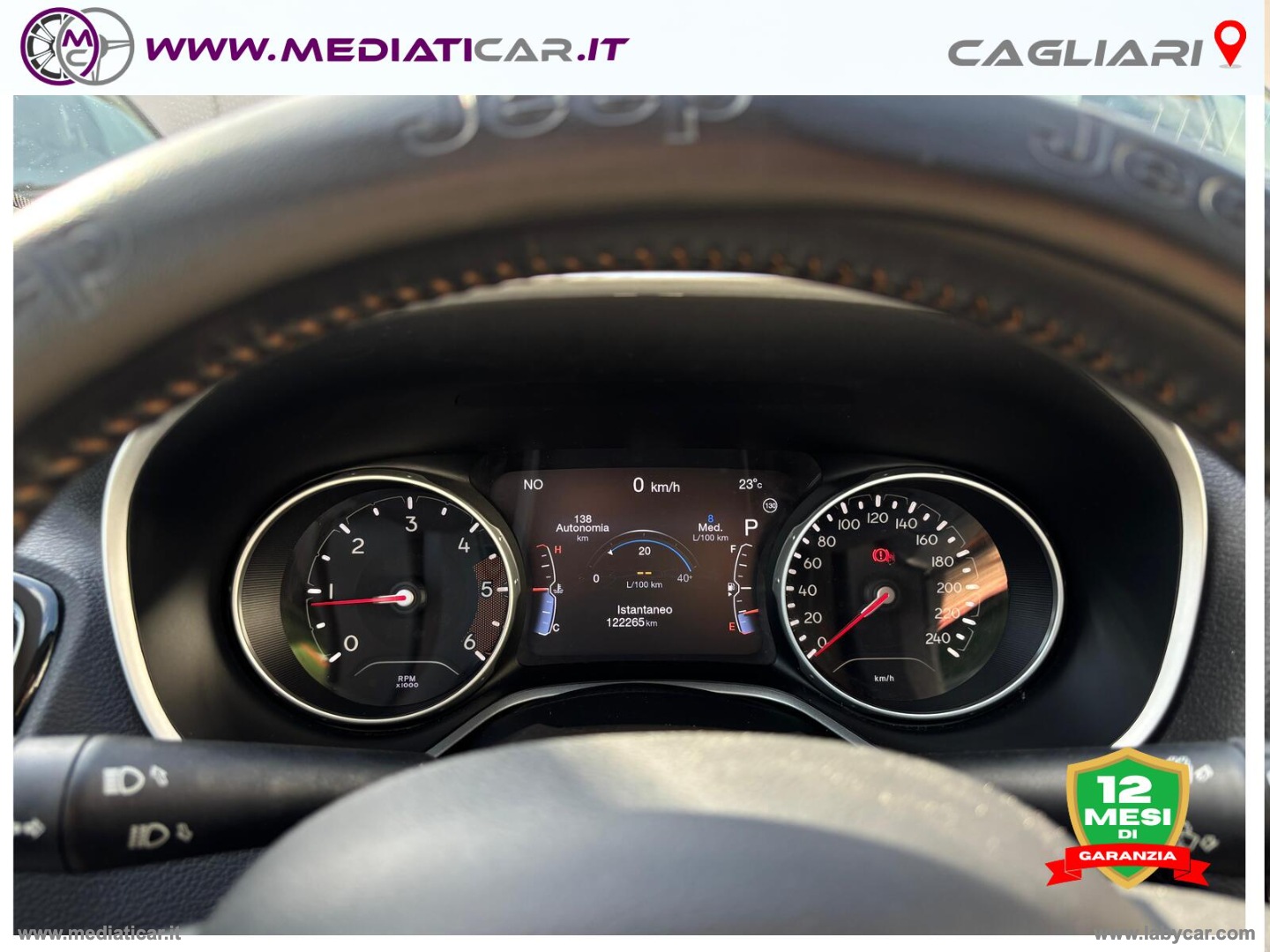 Compass 2.0 Mjt II aut. 4WD Limited - immagine 9