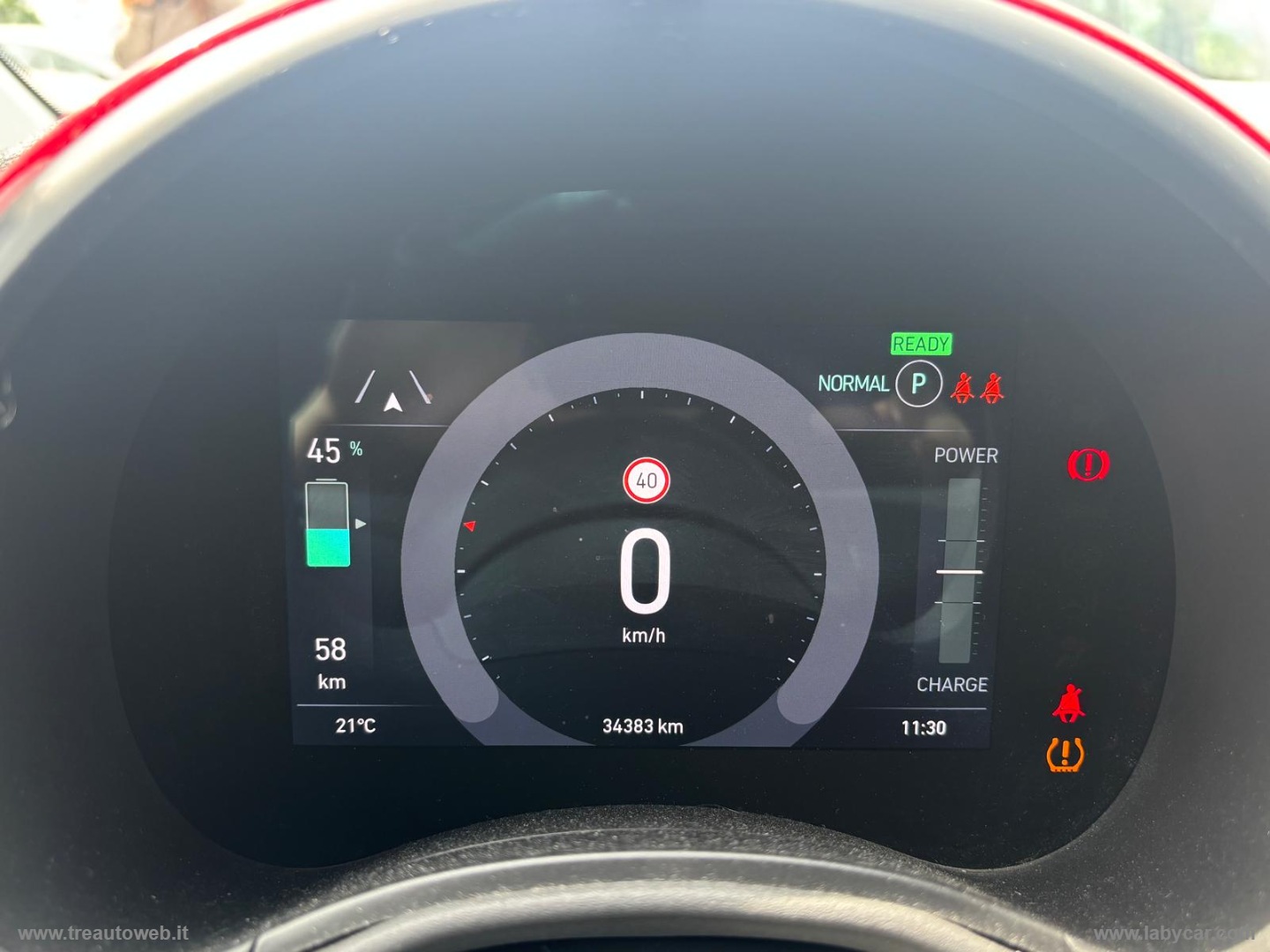 500 Red Berlina 23,65 kWh - immagine 9