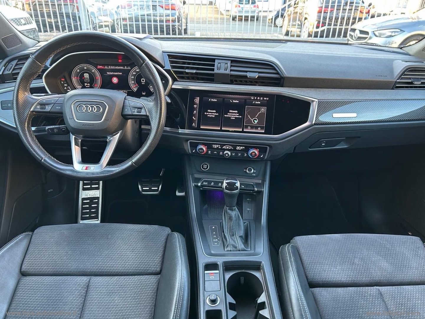 Q3 SPORTBACK 2.0TDI 200CV S-tronic S-LINE TETTO MATRIX SONOS RETROCAMERA - immagine 9