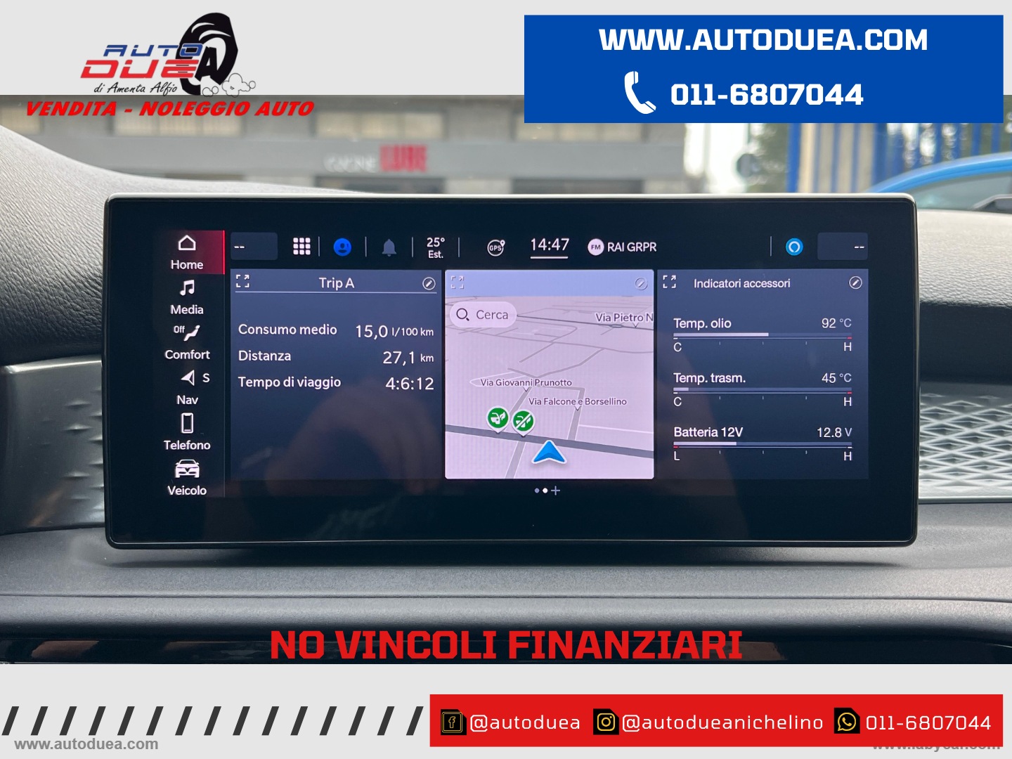Tonale 1.5 130 CV MHEV TCT7 Super NO VINCOLI FINANZIARI - immagine 9