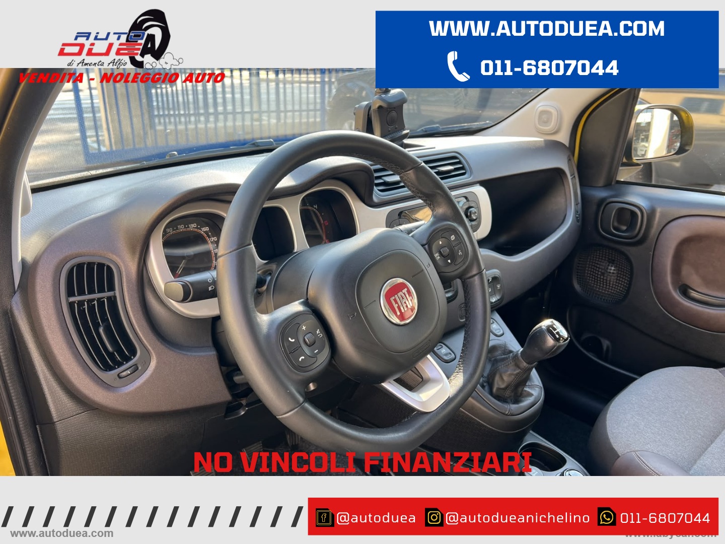 Panda Cross 1.3 MJT 95 CV S&S 4x4 - immagine 9