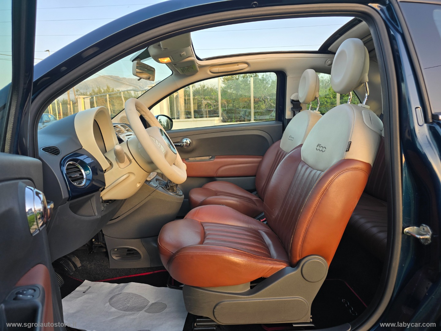 500 C 1.3 MJT 95 CV Lounge CABRIO - immagine 9